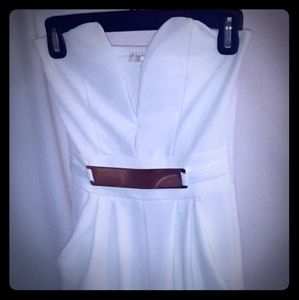 Womens A'GACI white jumpsuit, Size S
